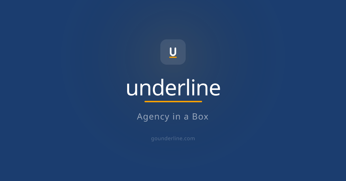underline | Agency in a Box